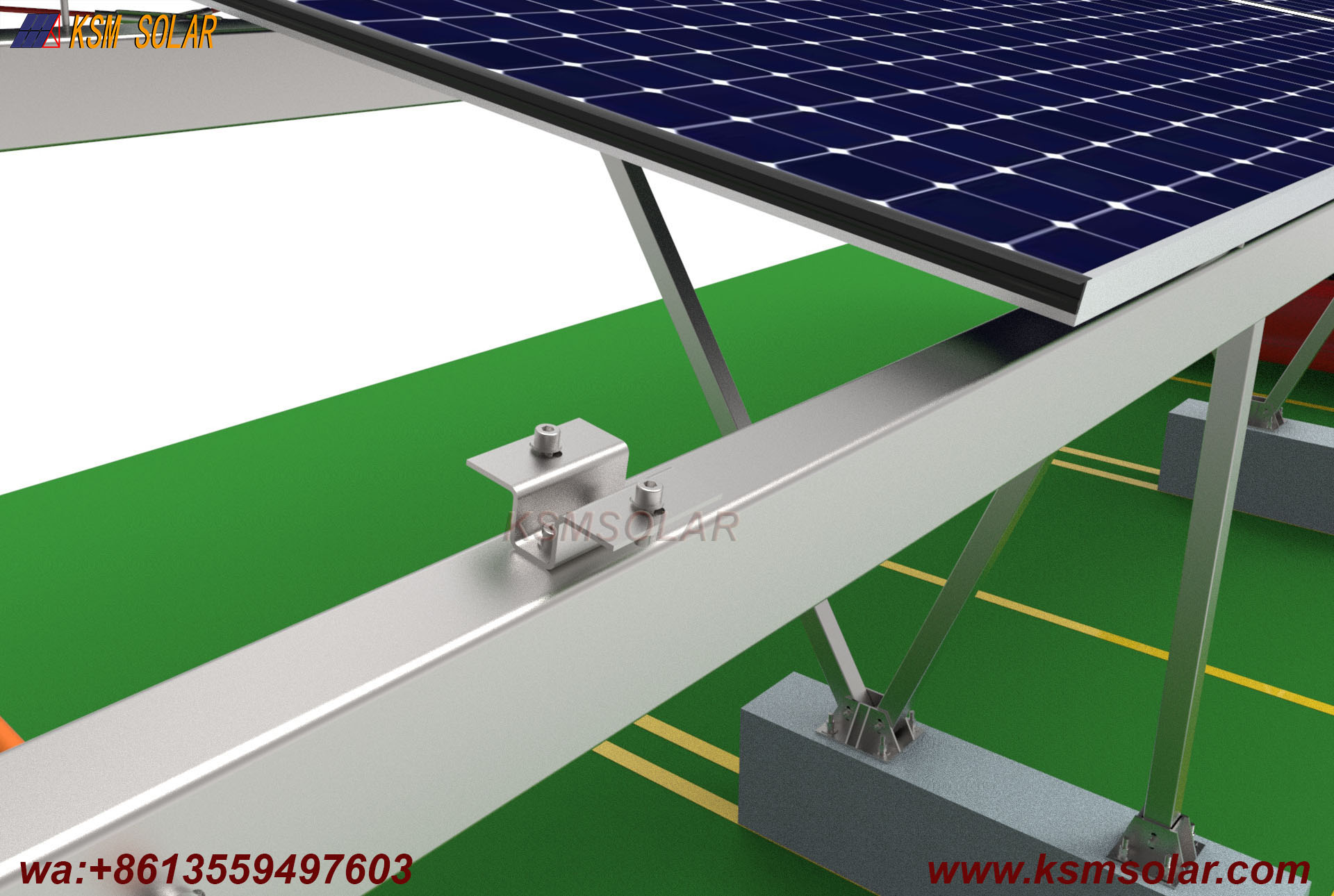 ZAM N-Type Structure Solar Carport