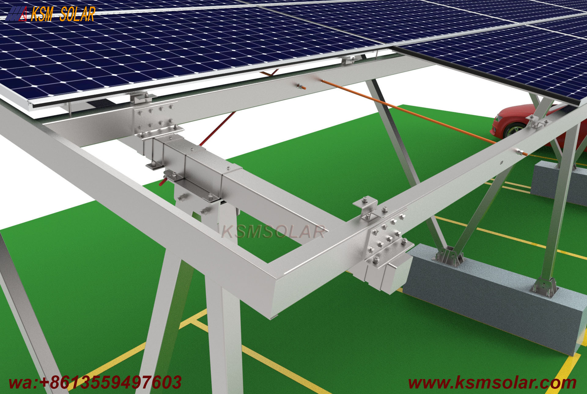 ZAM N-Type Structure Solar Carport