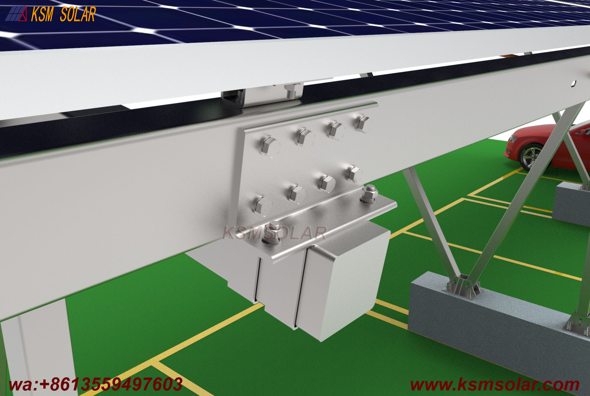 ZAM N-Type Structure Solar Carport