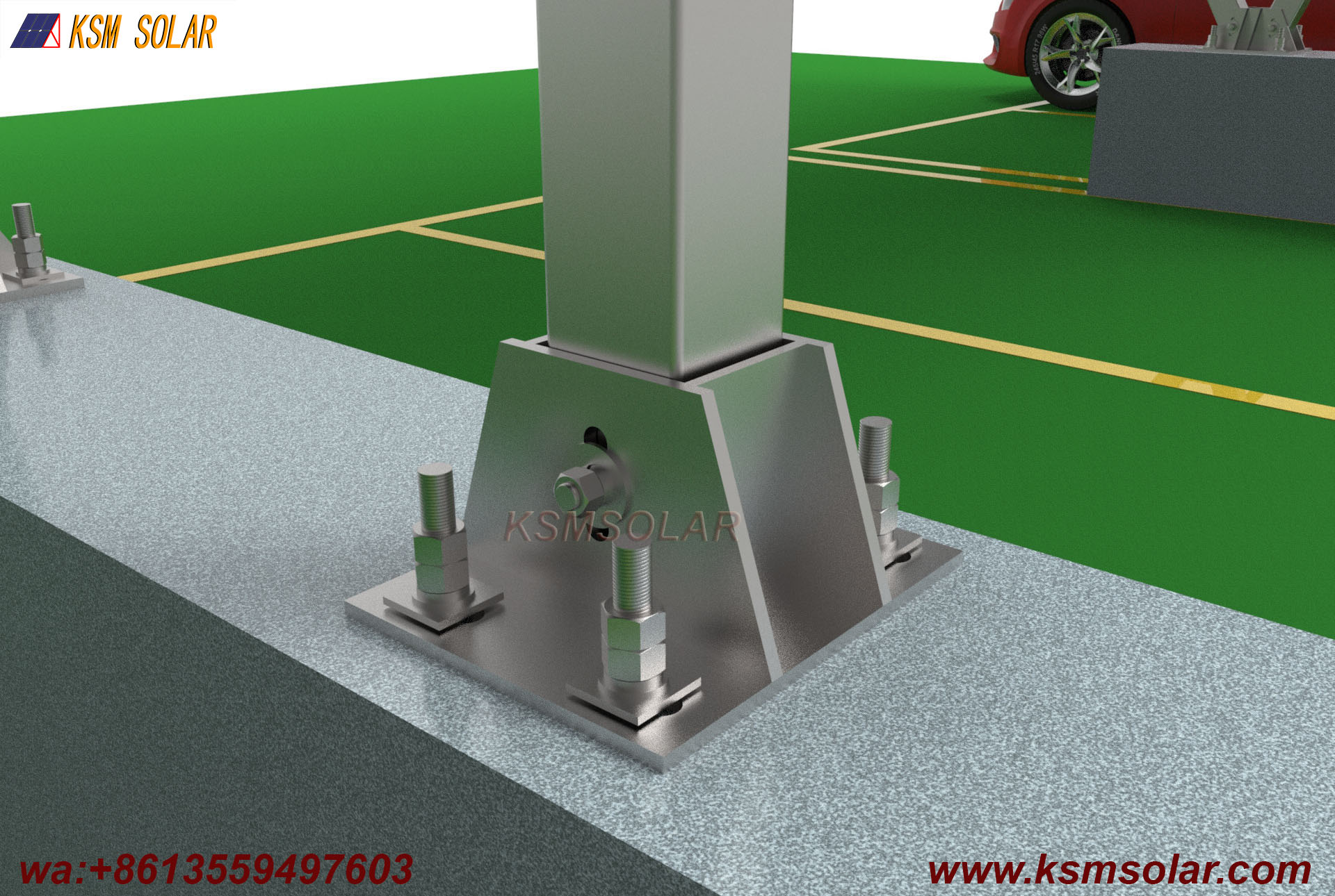 ZAM N-Type Structure Solar Carport