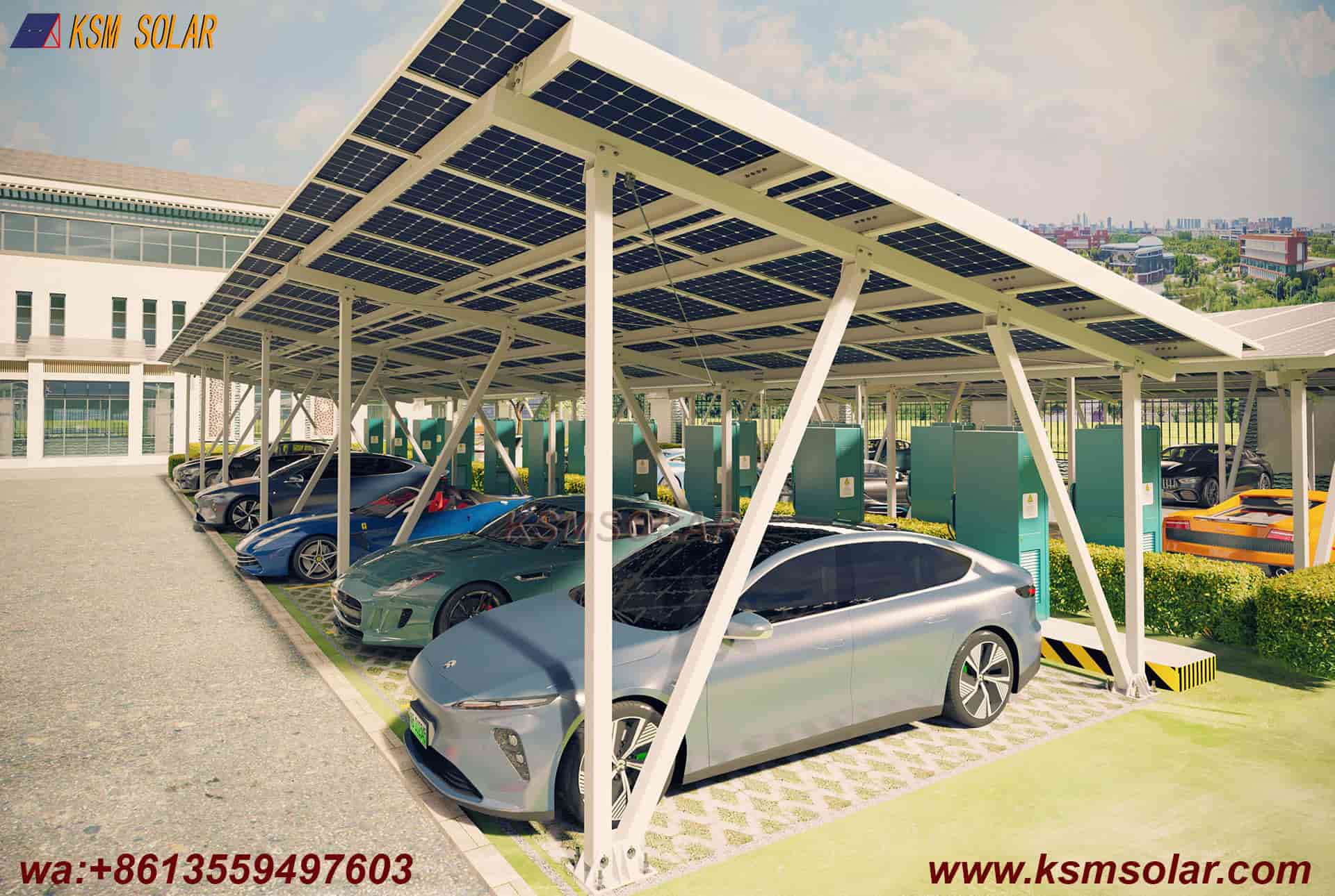 ZAM VV-Type Structure Solar Carport