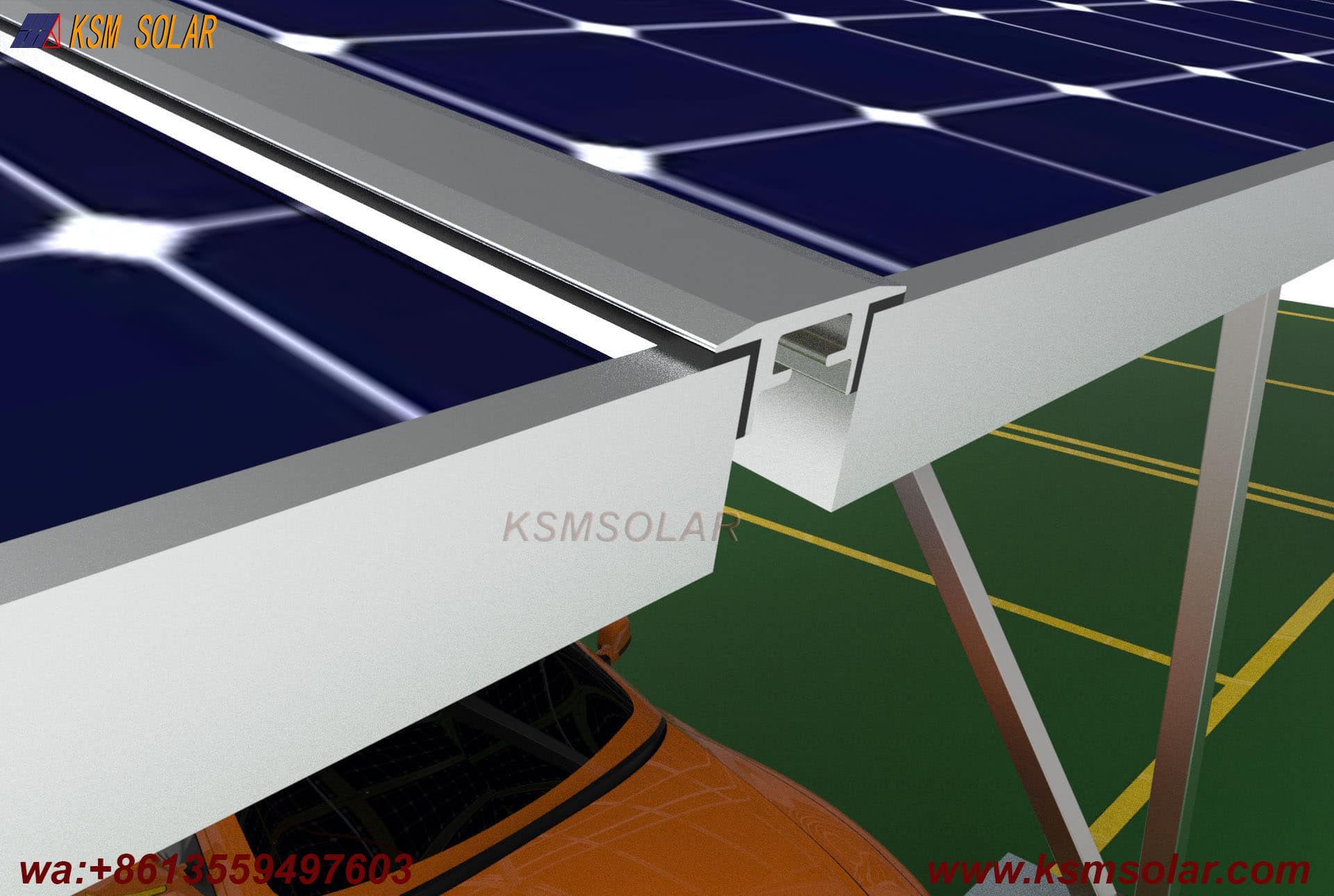 ZAM VV-Type Structure Solar Carport
