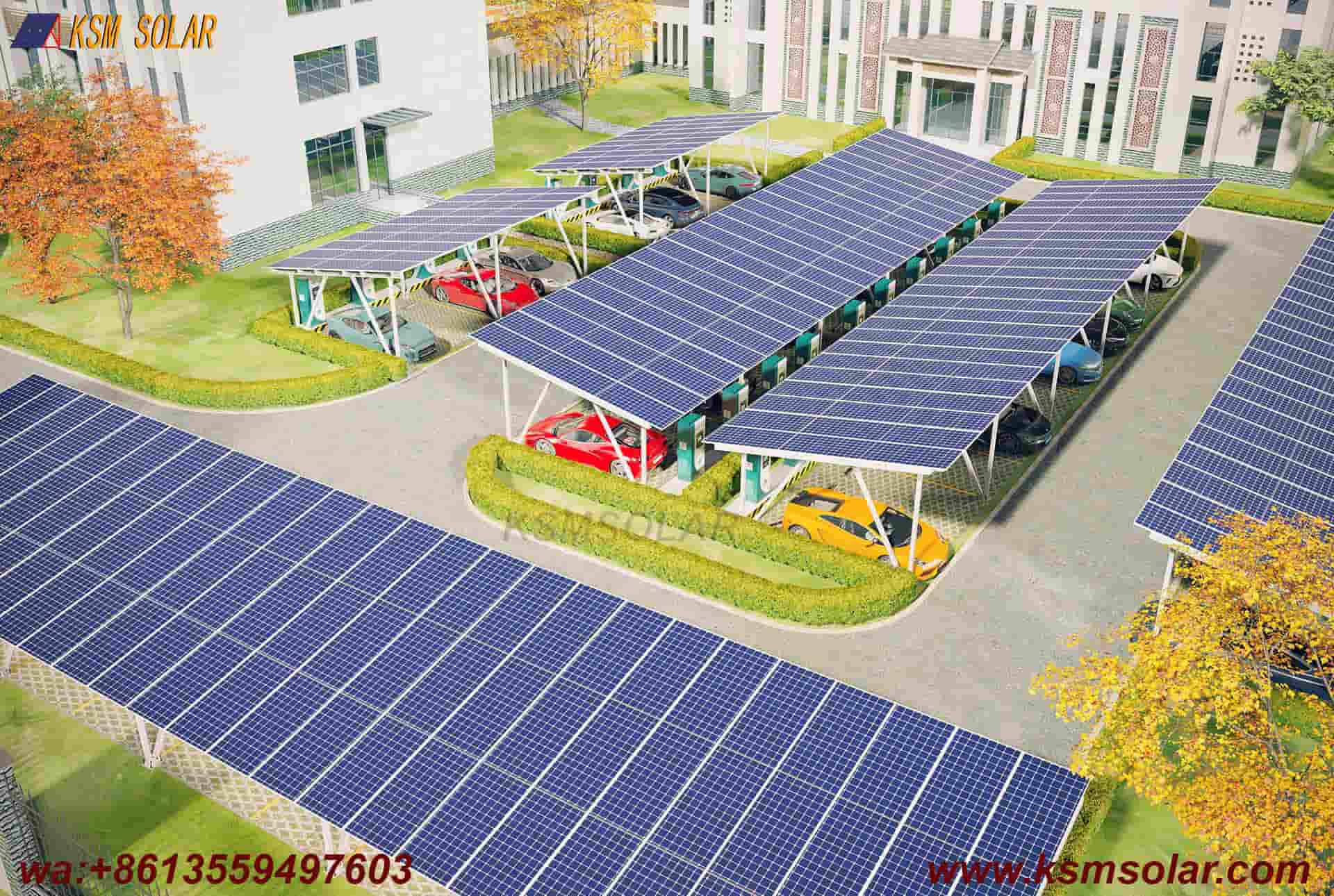 ZAM VV-Type Structure Solar Carport