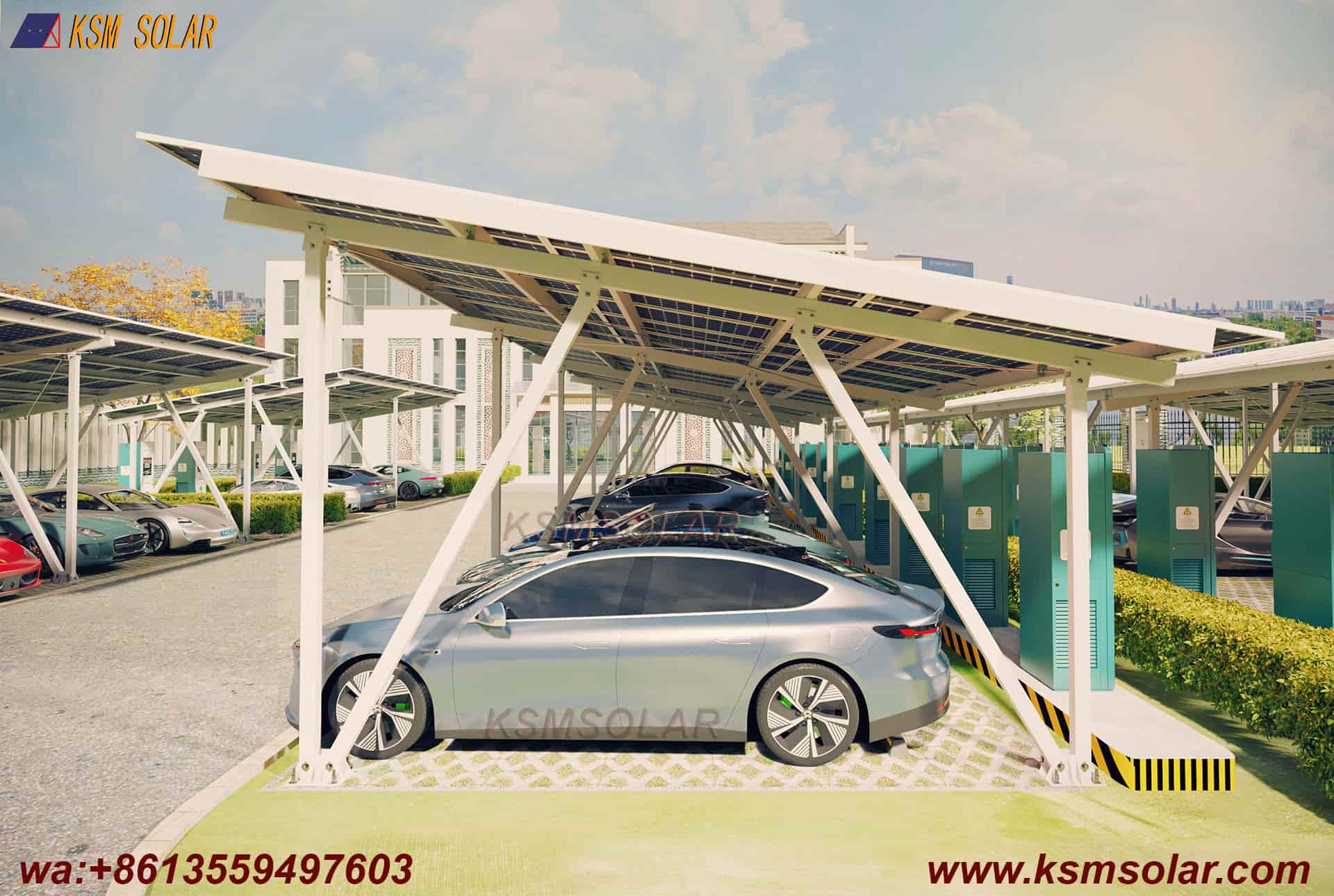 ZAM VV-Type Structure Solar Carport