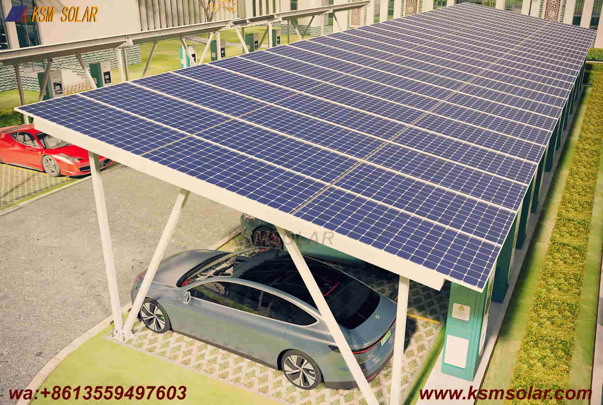 ZAM VV-Type Structure Solar Carport