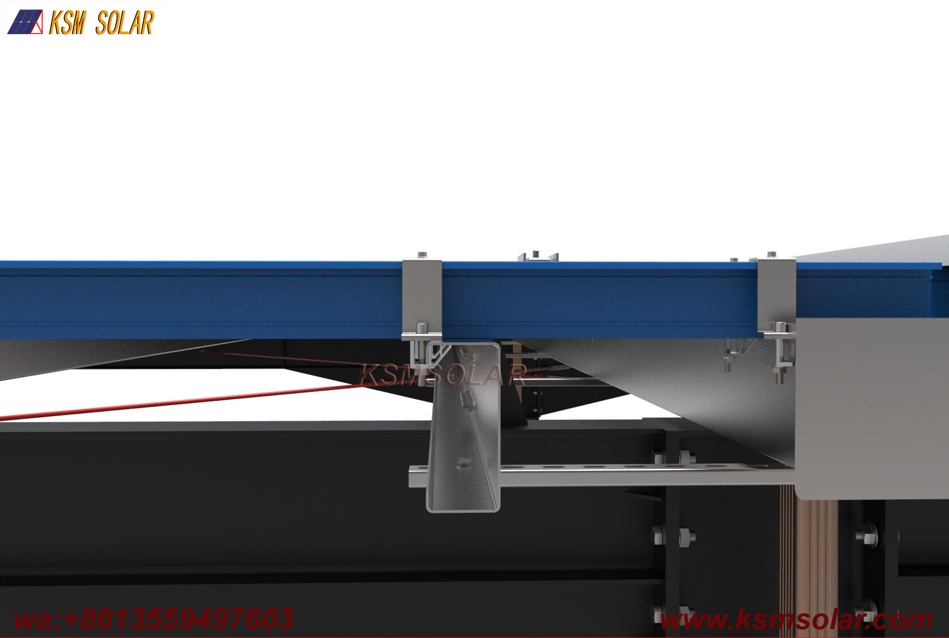 Single-Column Dual-Sided Low-Angle Solar Carport