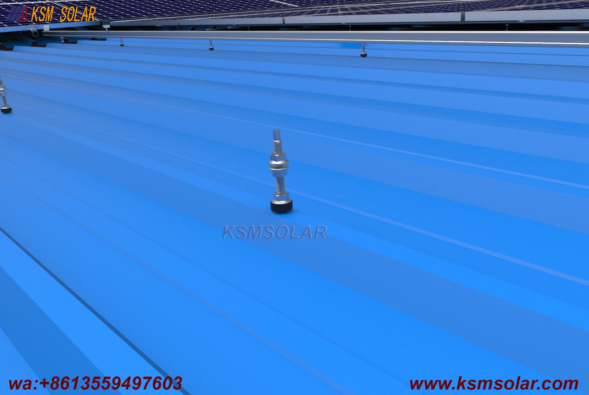 H-Beam Metal Roof Waterproof Solar Carport