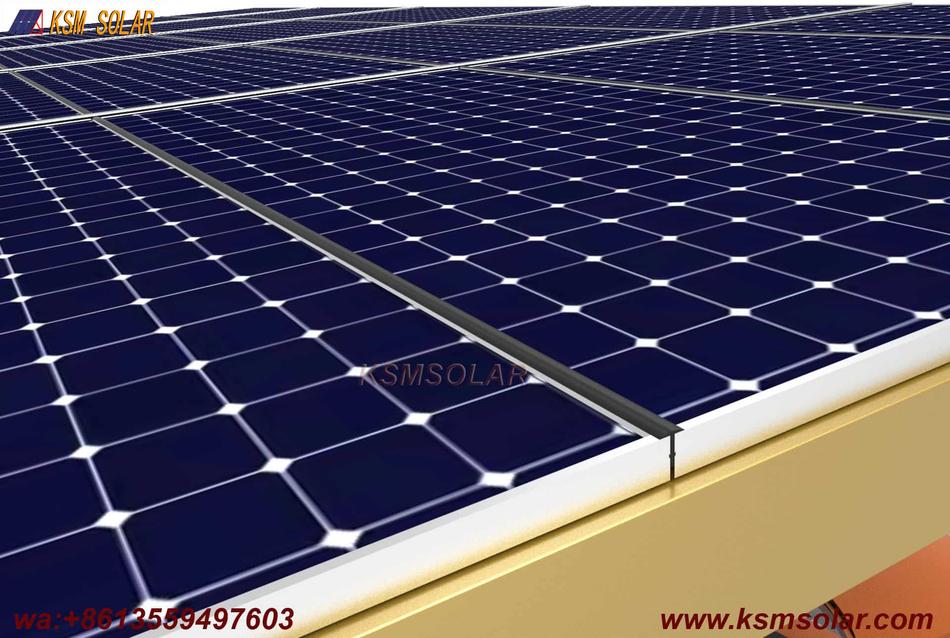 H-Beam Solar Carport with Decorative Cladding