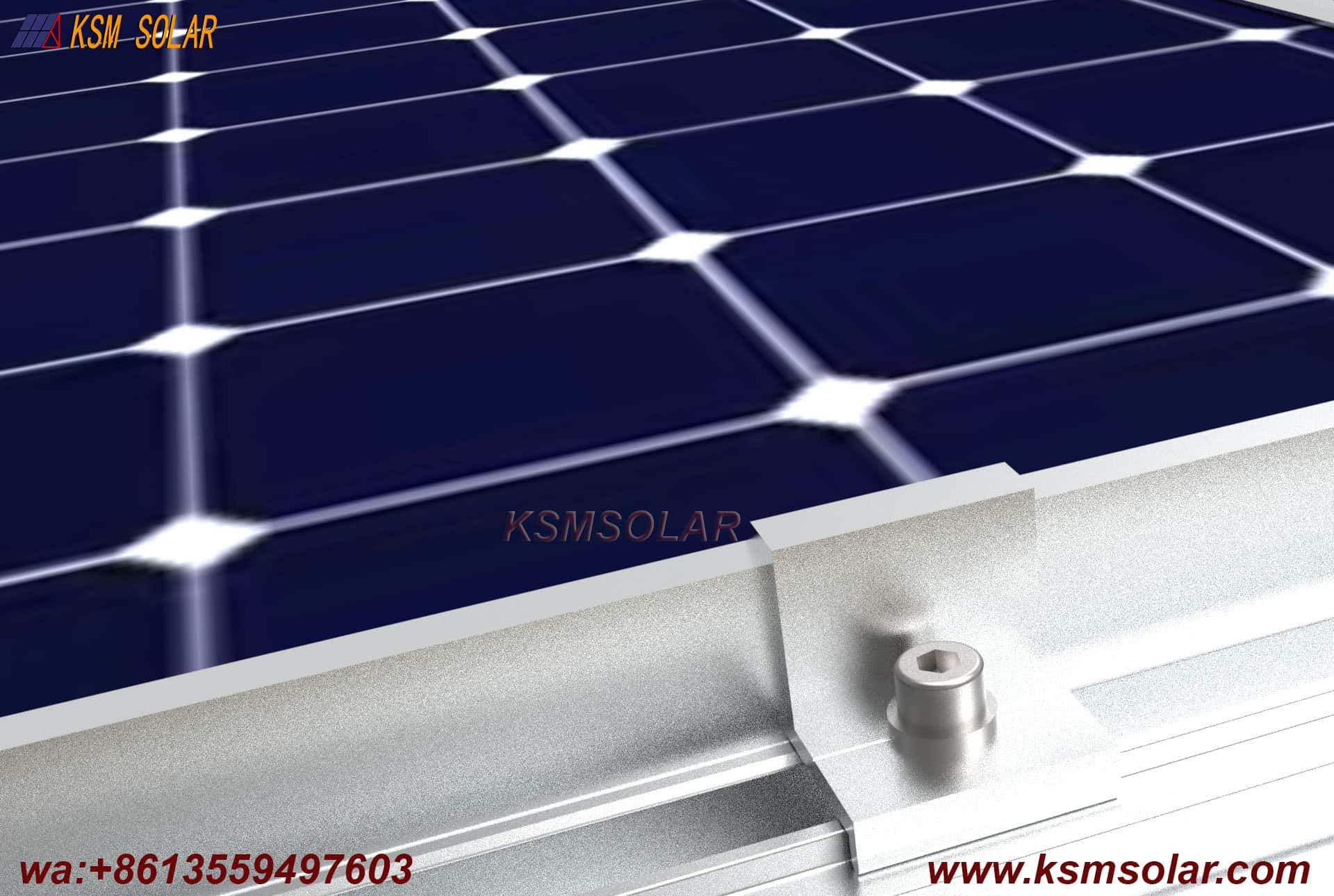 Square Tube Column with H-Beam Girder Solar Carport