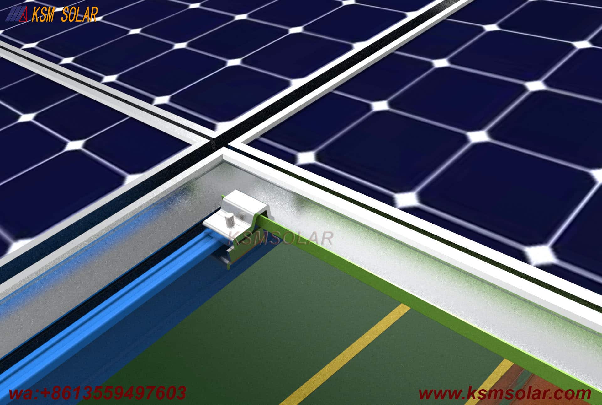 Custom L-Shape Single-Slope Frame Solar Carport