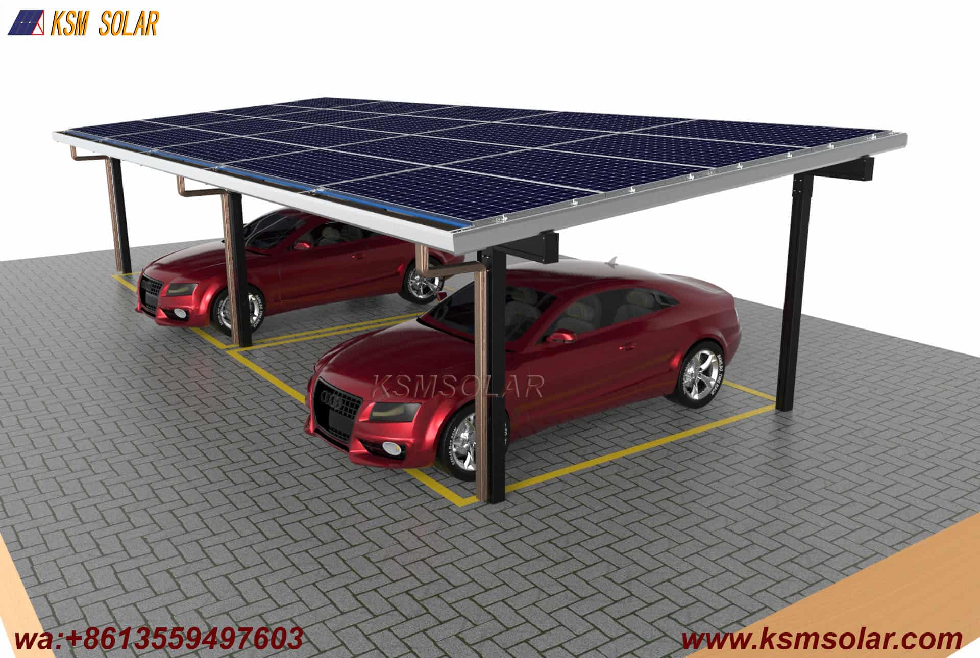 Aluminum Waterproof PV Carport