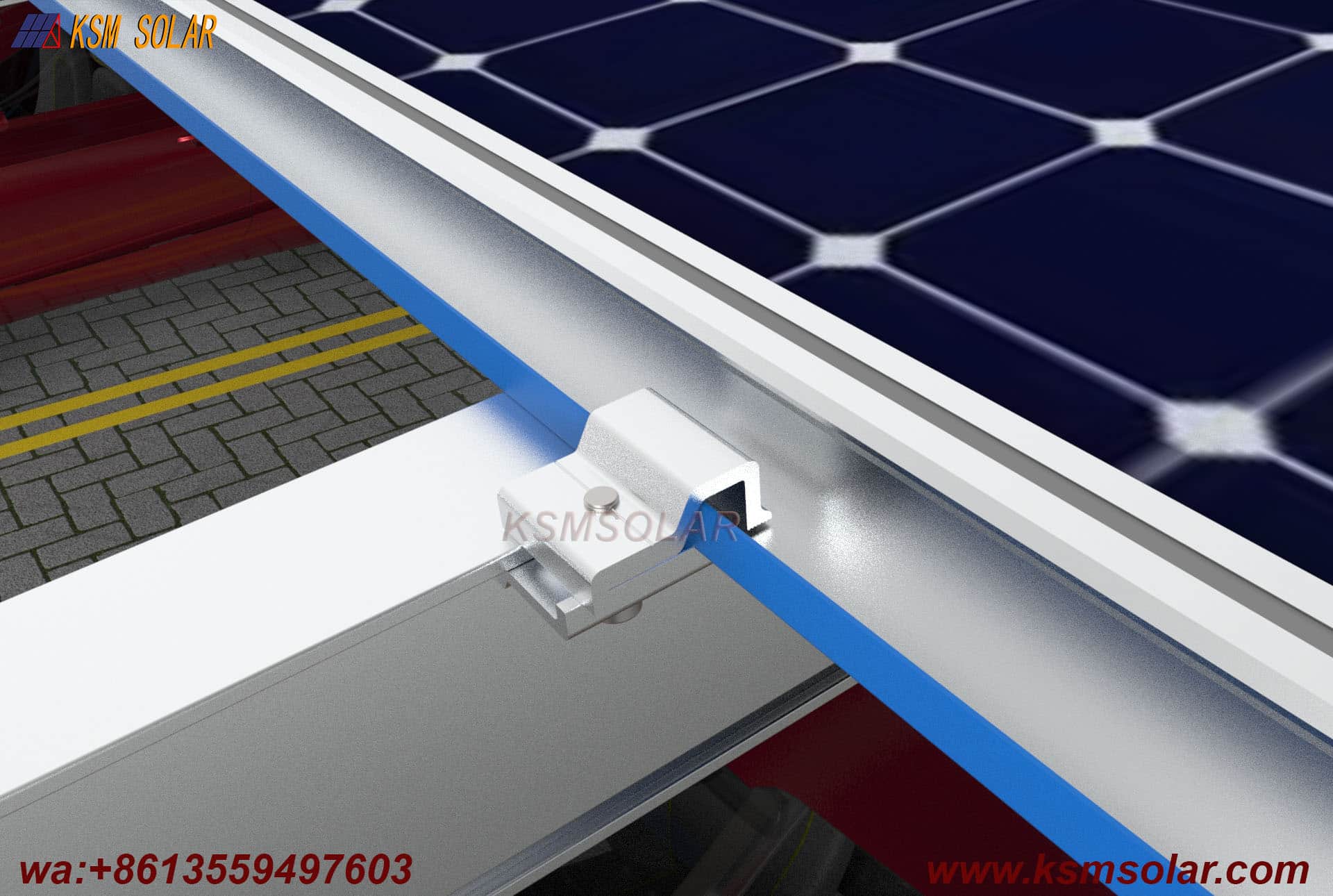 Aluminum Waterproof PV Carport