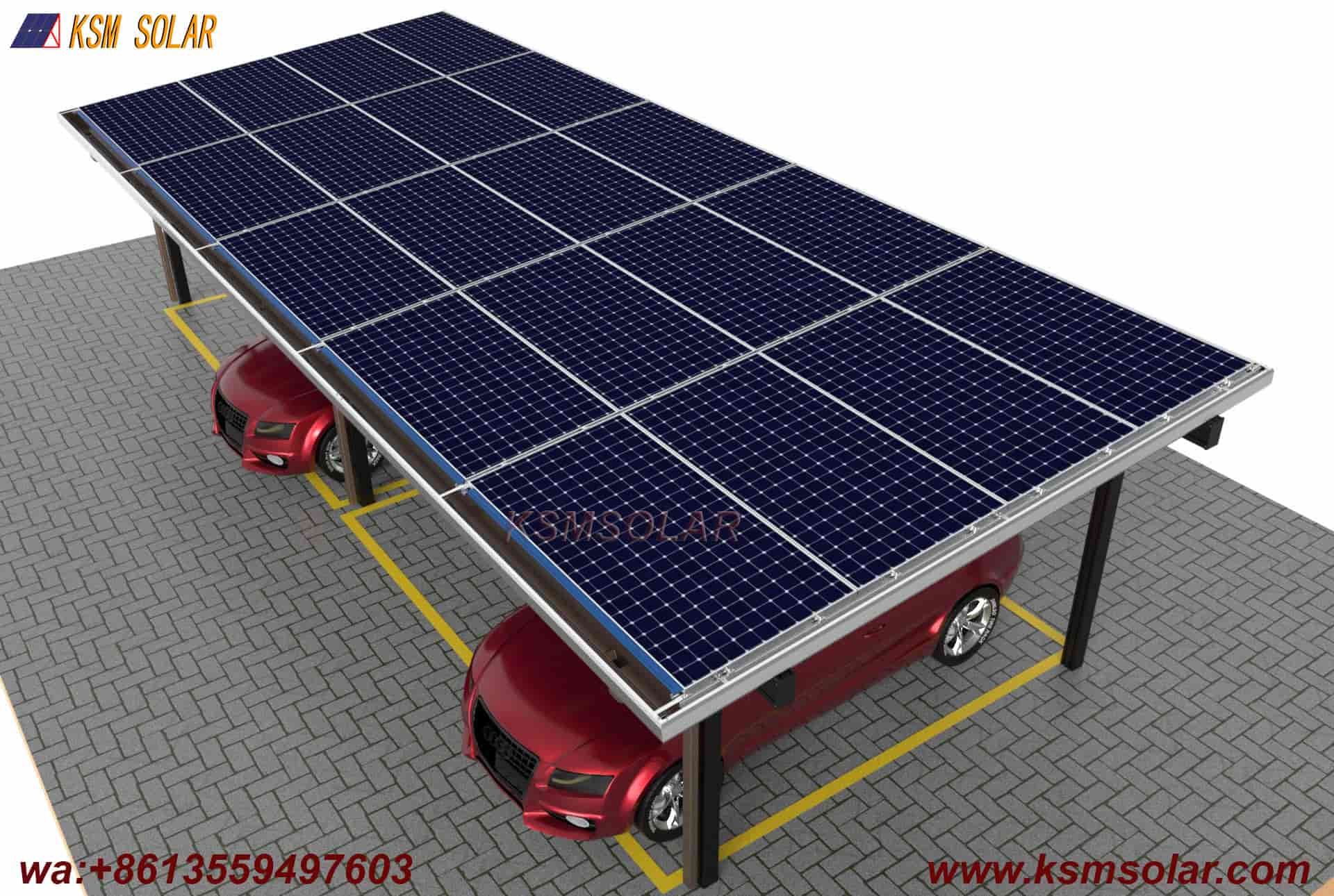 Aluminum Waterproof PV Carport