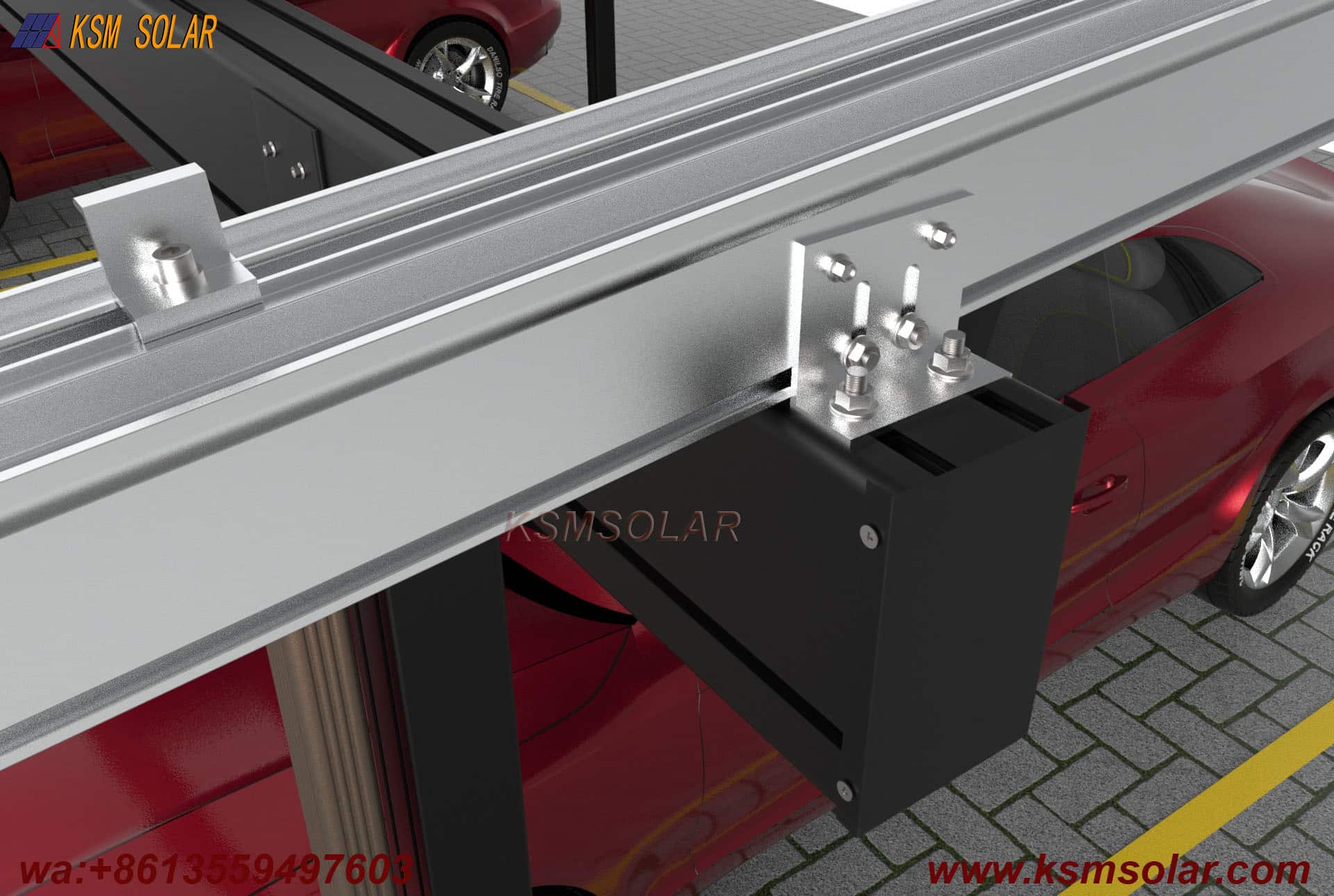 Aluminum Waterproof PV Carport
