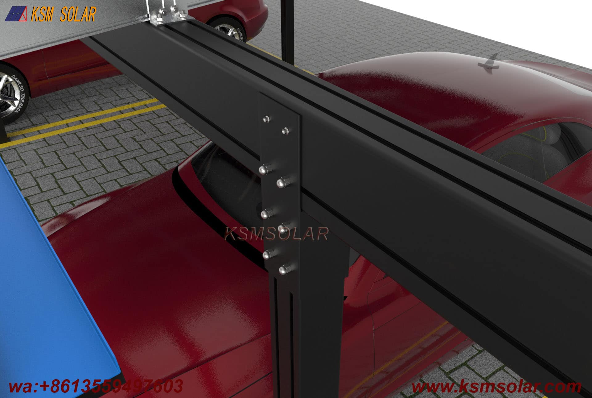 Aluminum Waterproof PV Carport