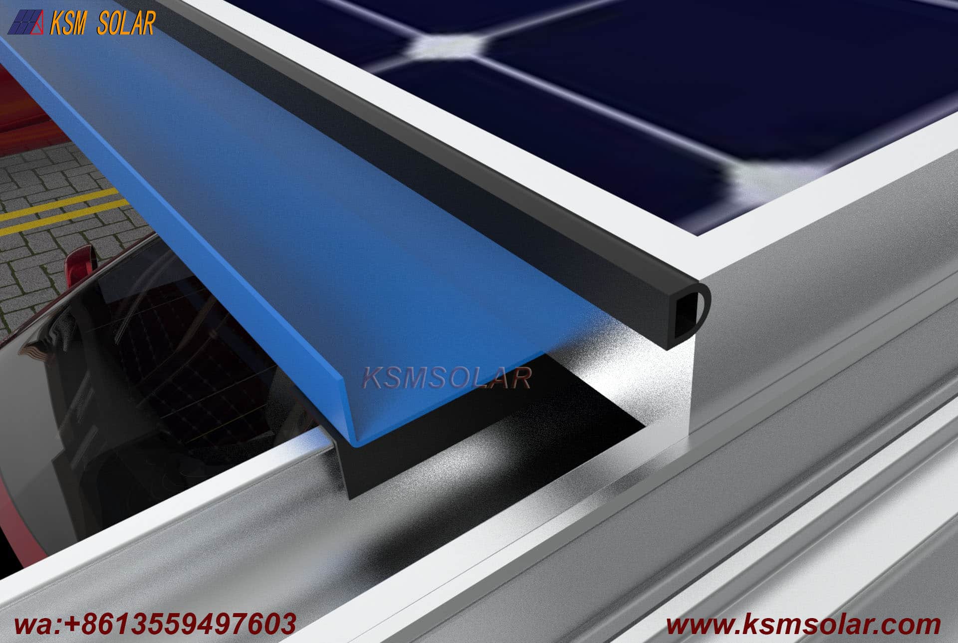 Aluminum Waterproof PV Carport