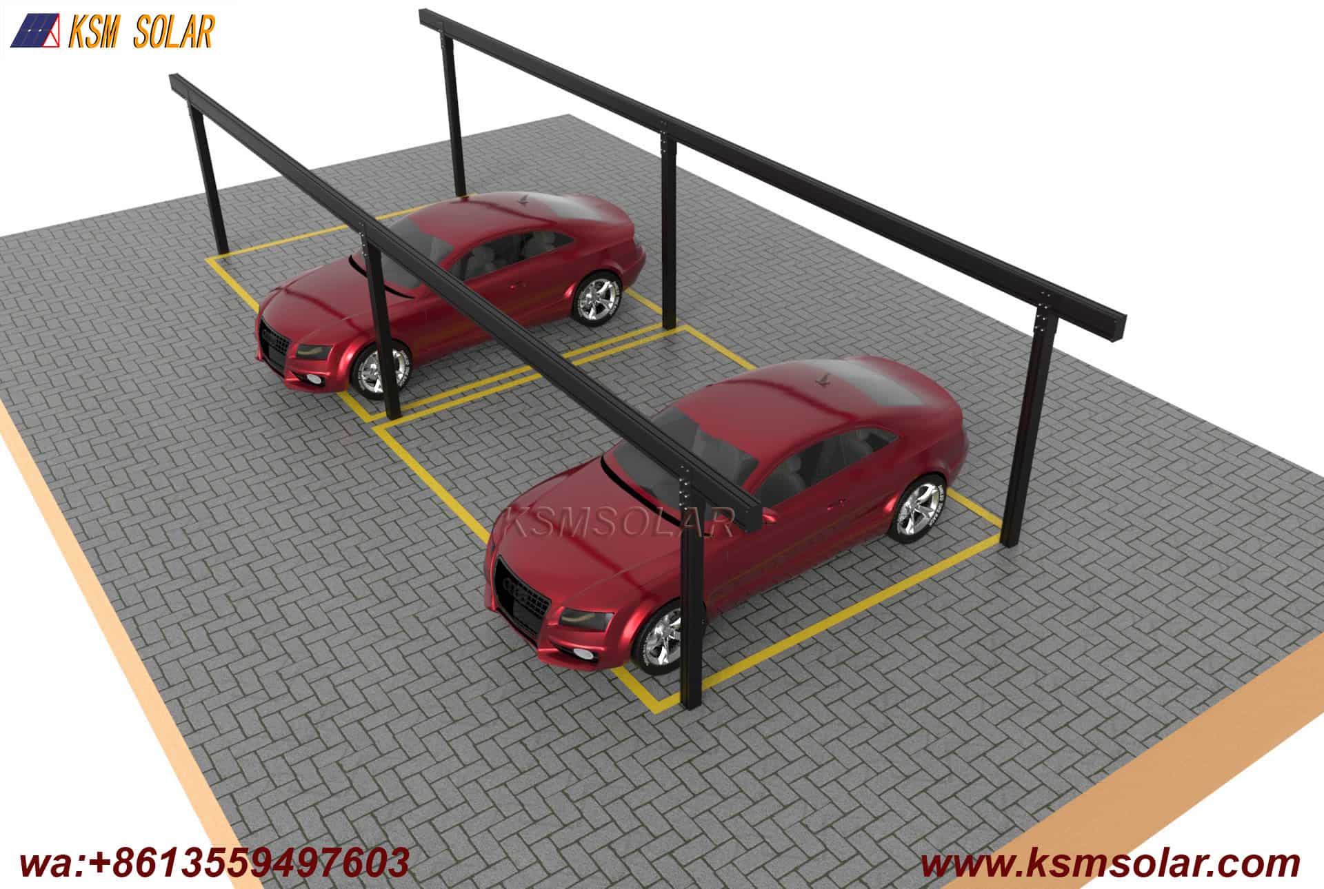 Aluminum Waterproof PV Carport
