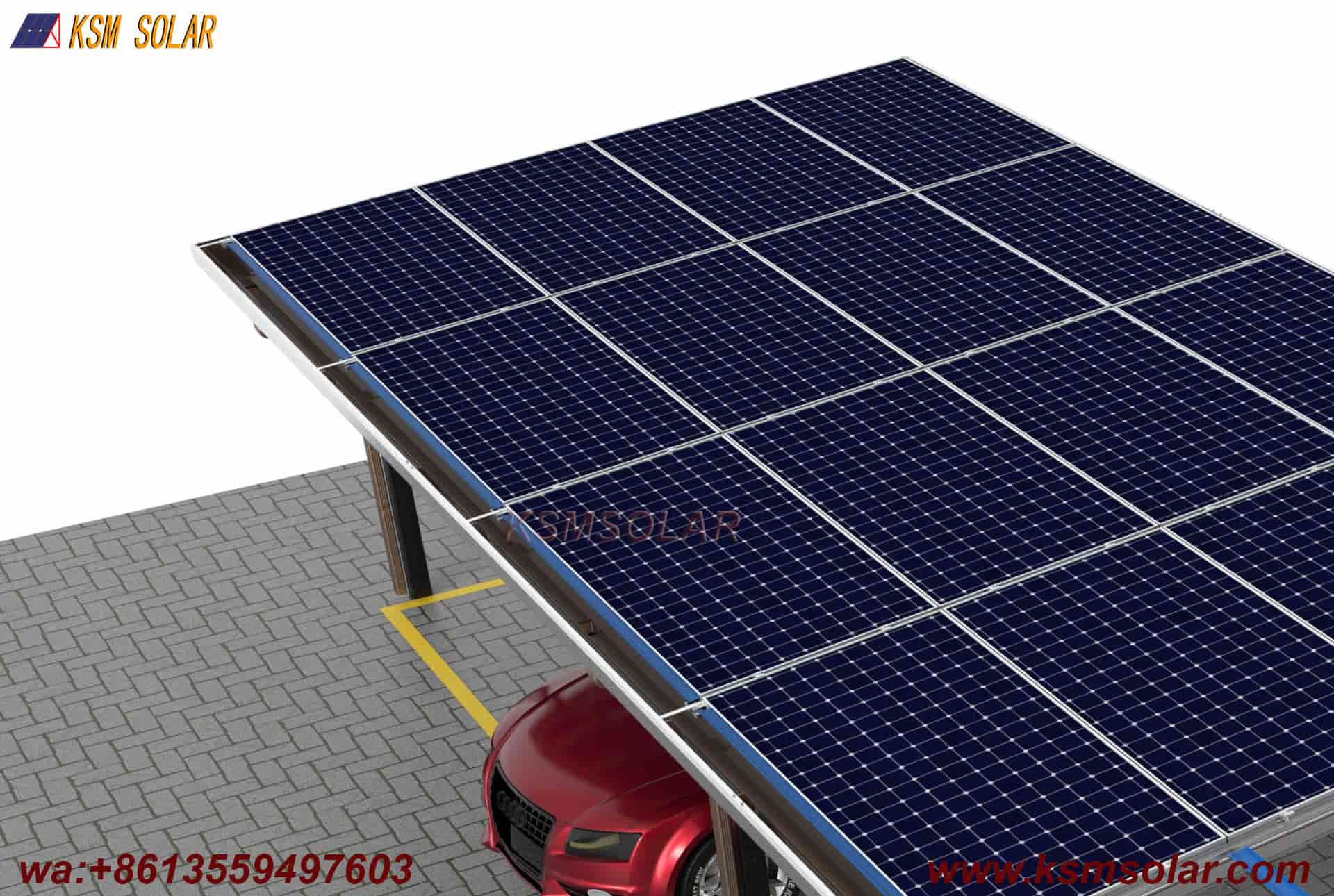 Aluminum Waterproof PV Carport