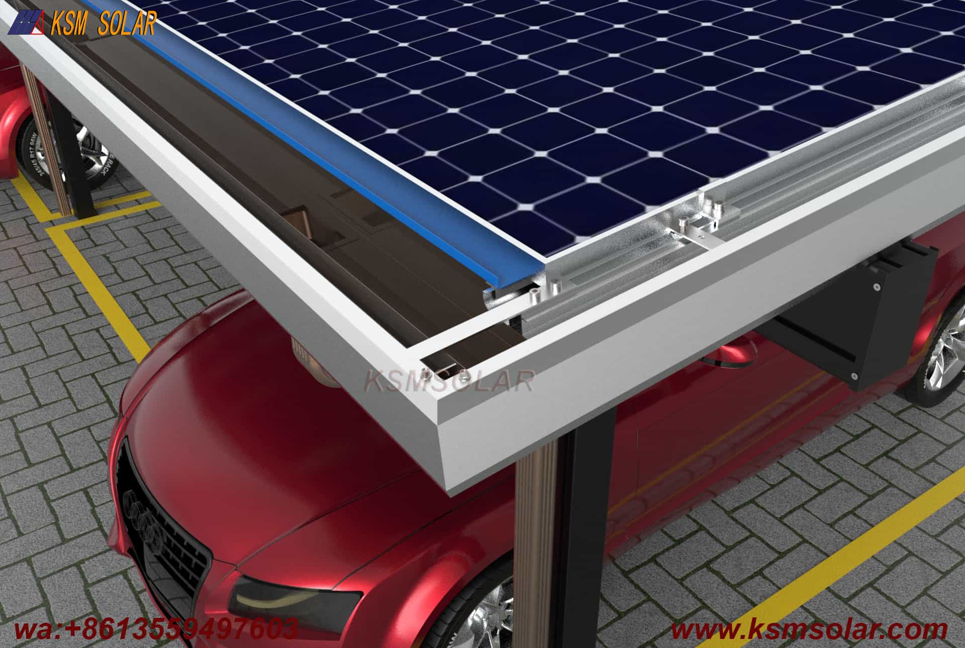 Aluminum Waterproof PV Carport