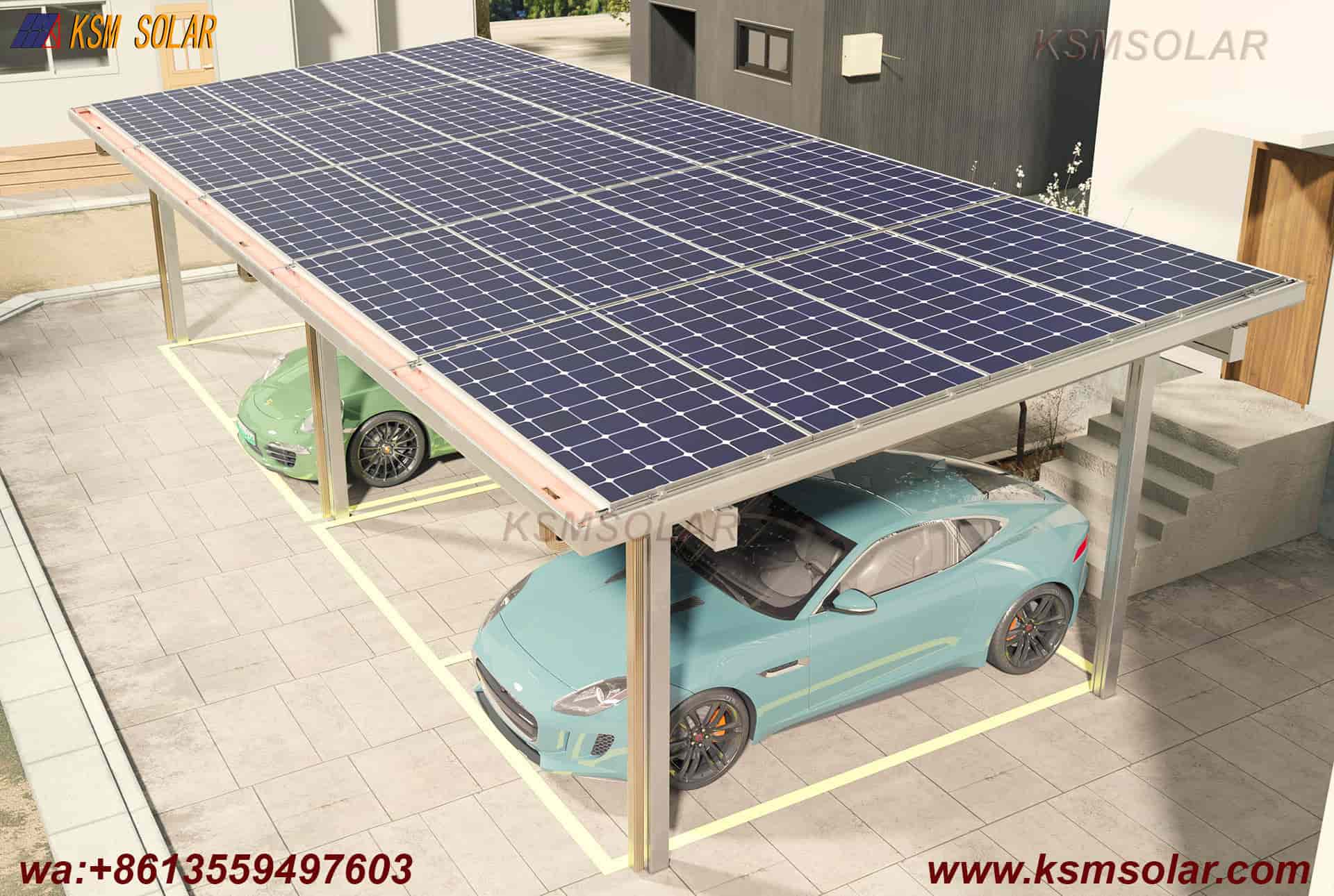 Aluminum Waterproof PV Carport