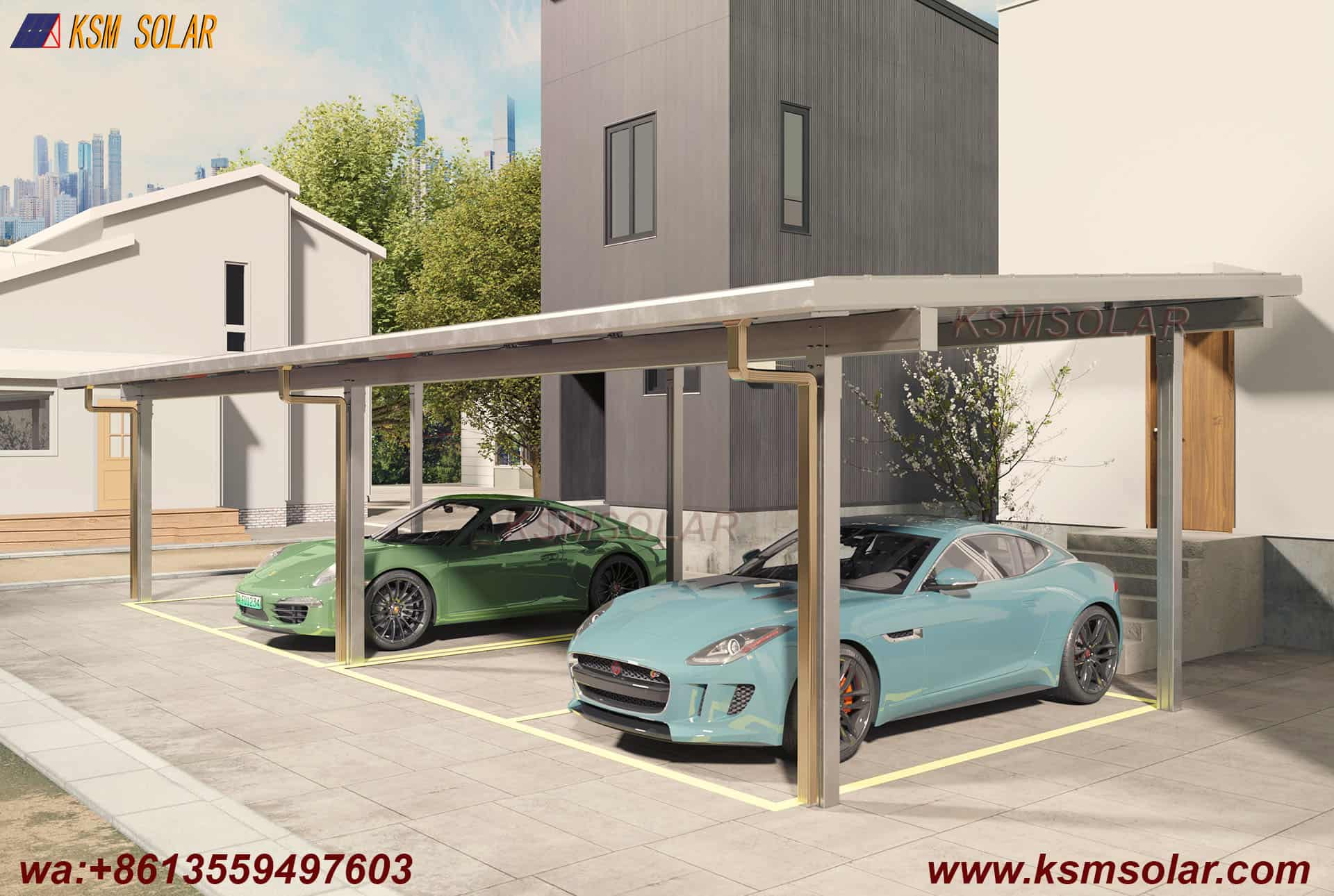 Aluminum Waterproof PV Carport
