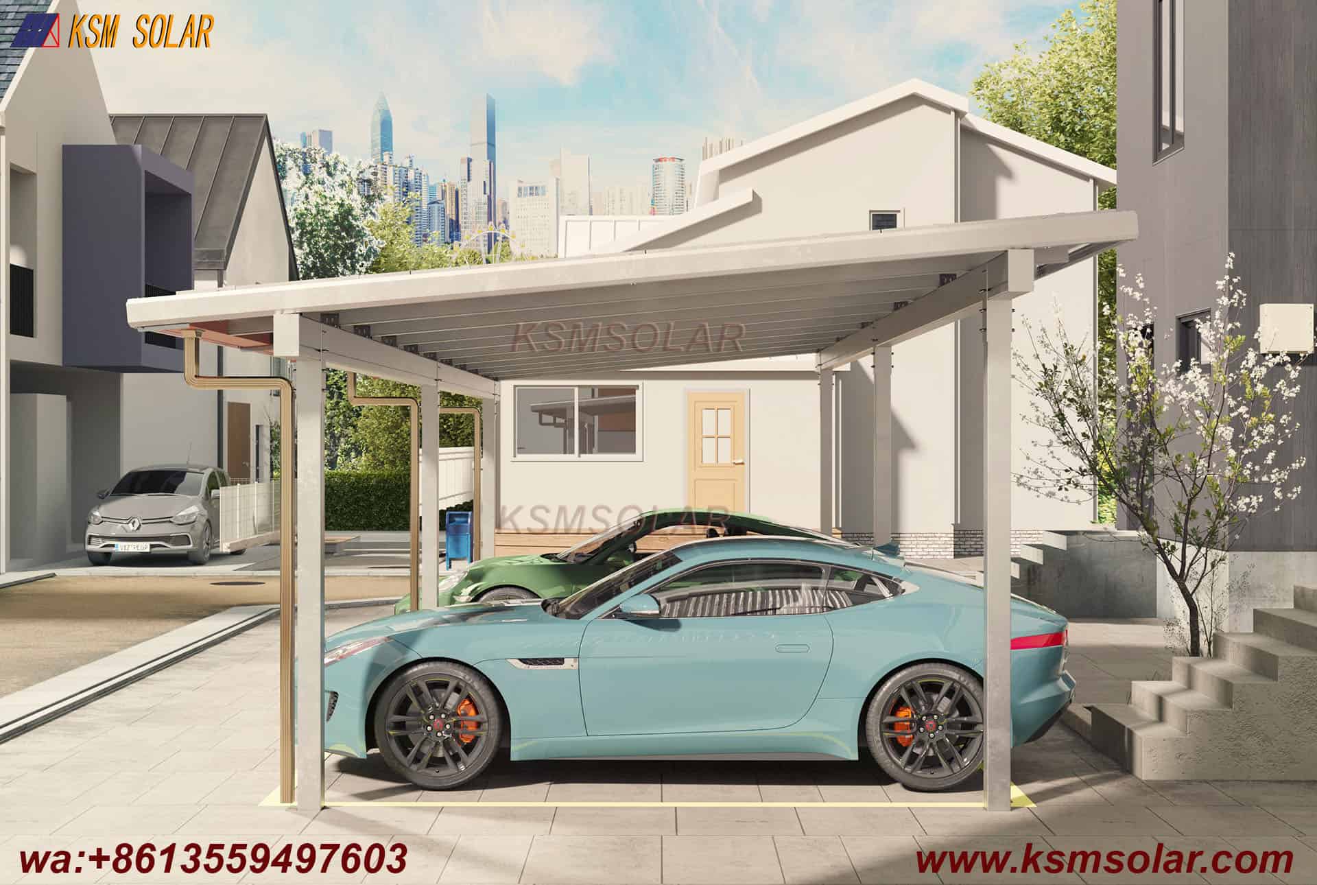Aluminum Waterproof PV Carport