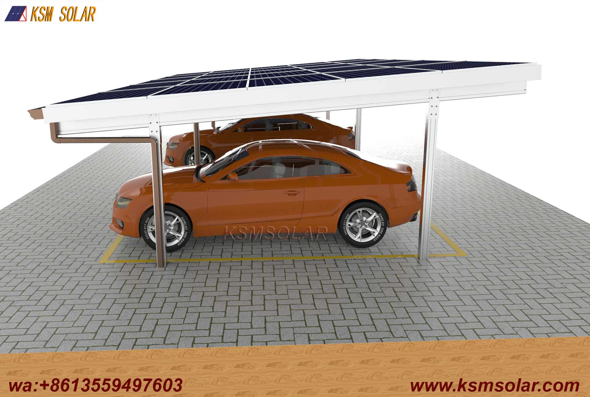 Aluminum Solar Carport Structure