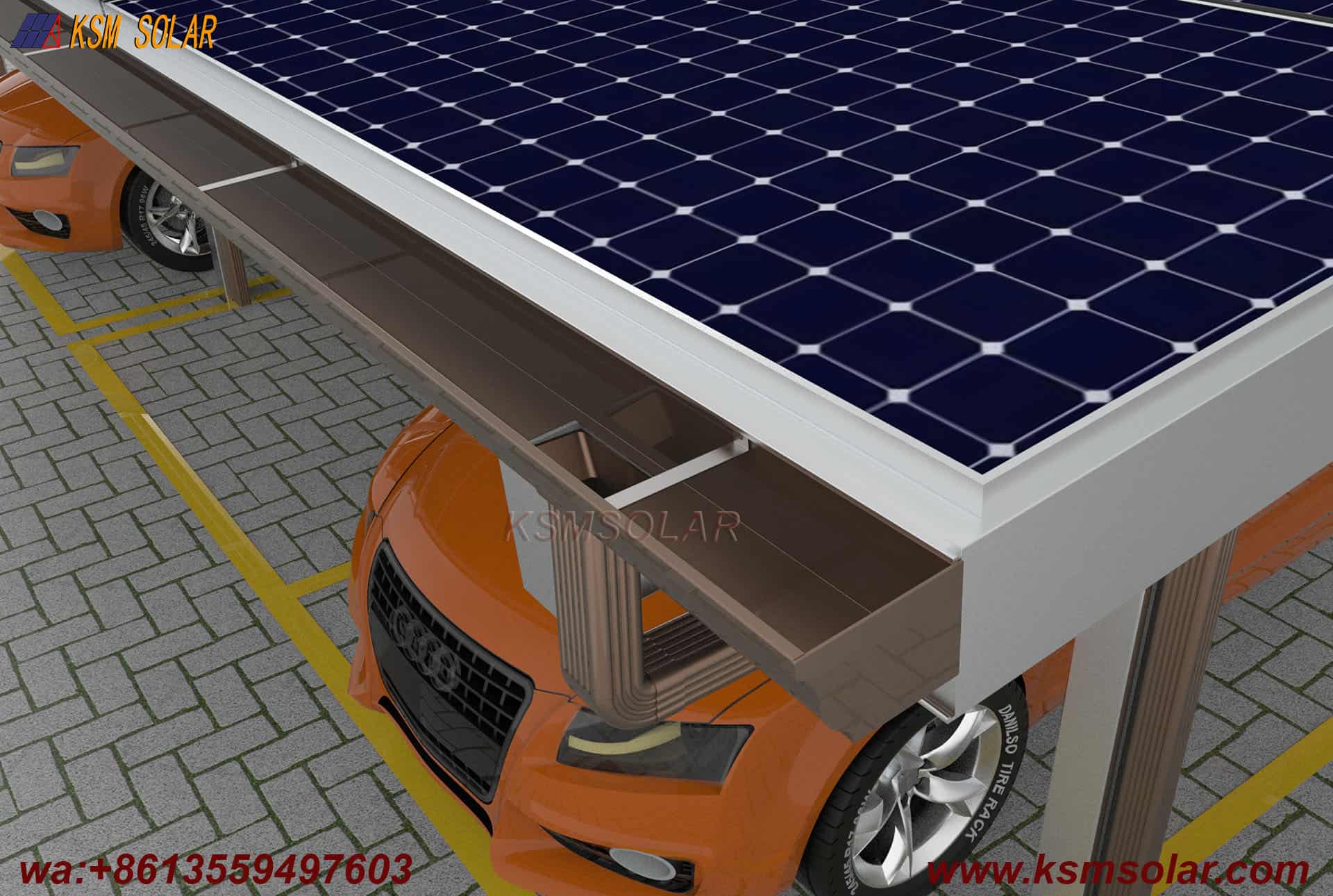 Aluminum Solar Carport Structure