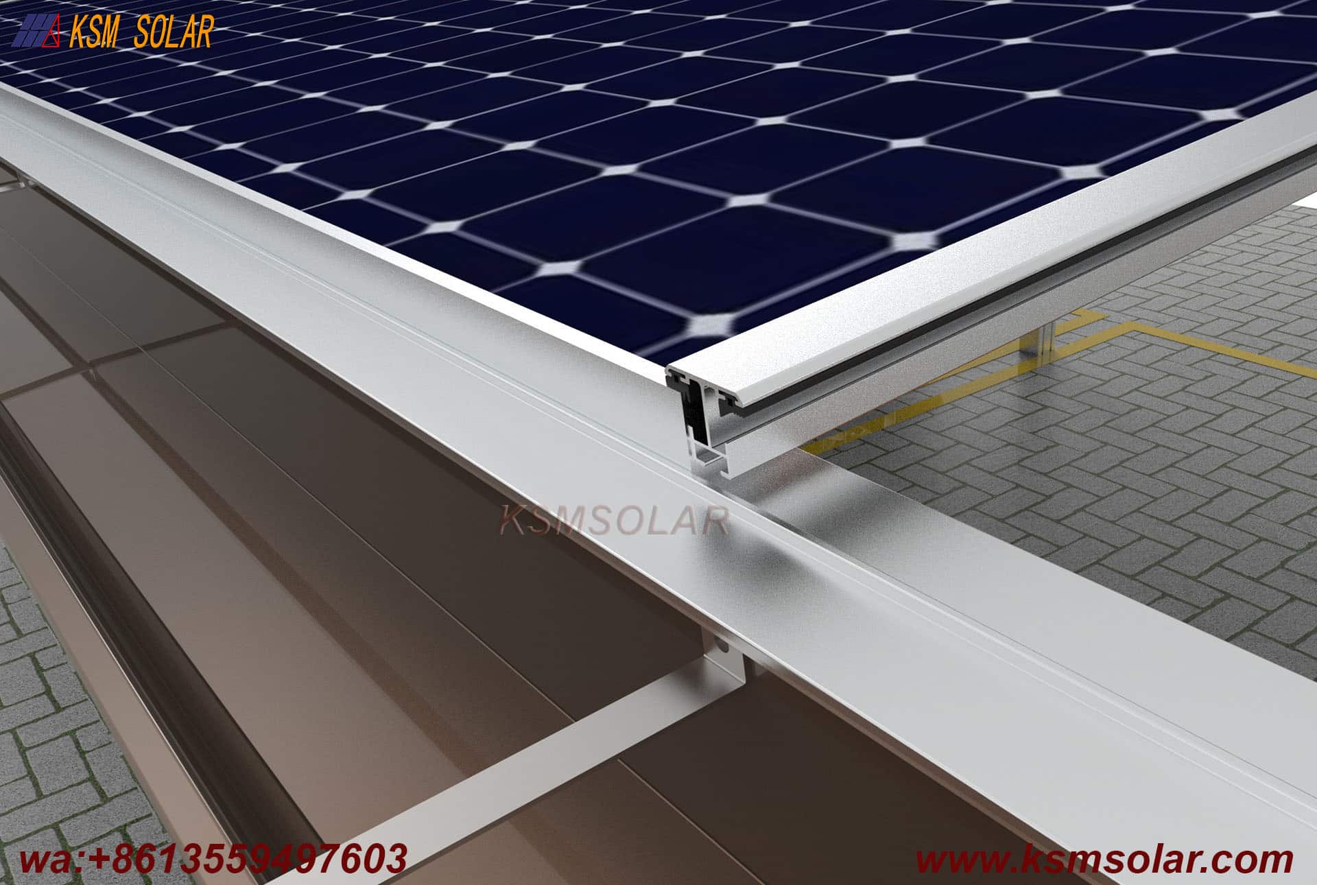 Aluminum Solar Carport Structure