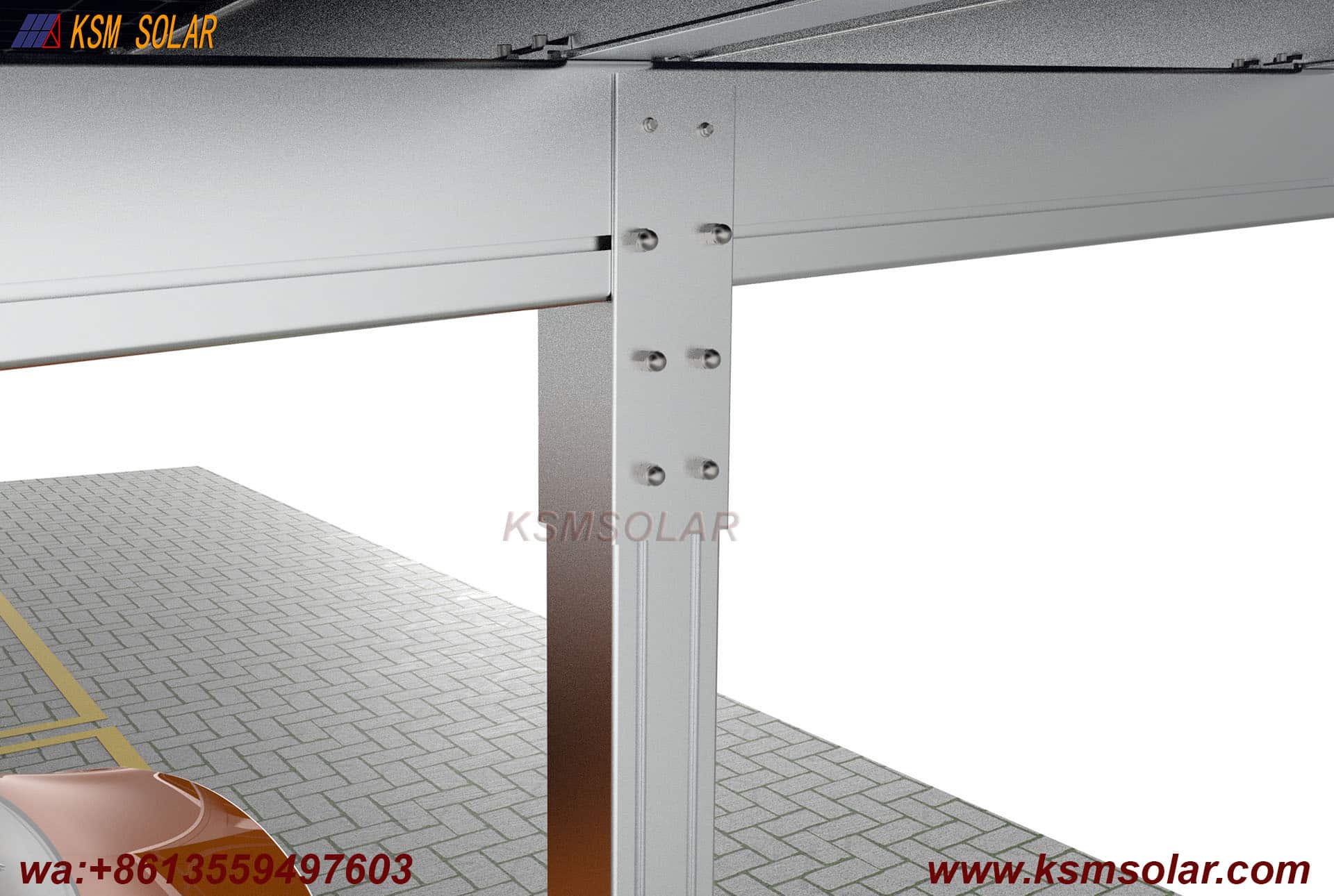 Aluminum Solar Carport Structure