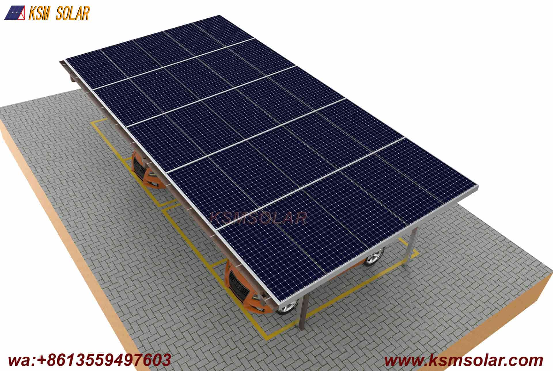 Aluminum Solar Carport Structure