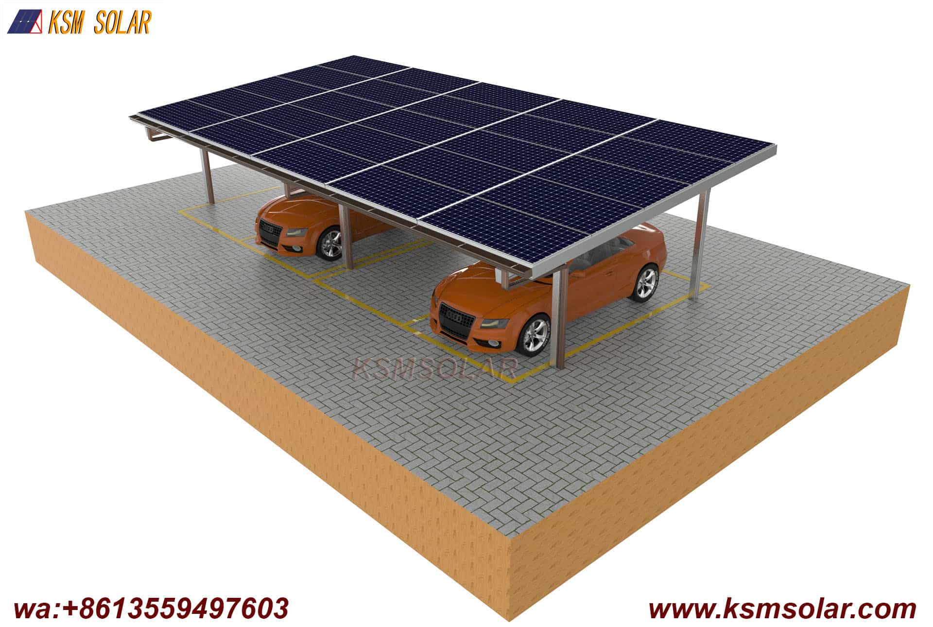 Aluminum Solar Carport Structure