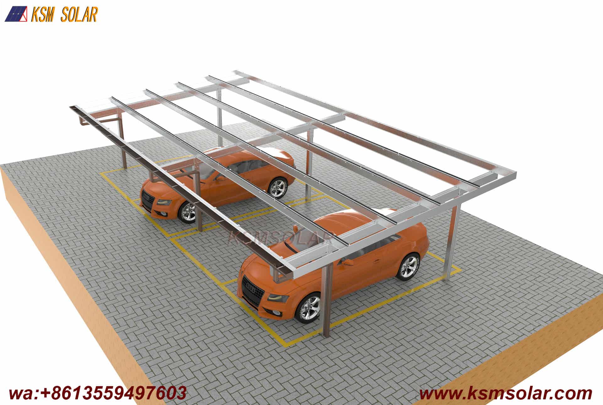 Aluminum Solar Carport Structure