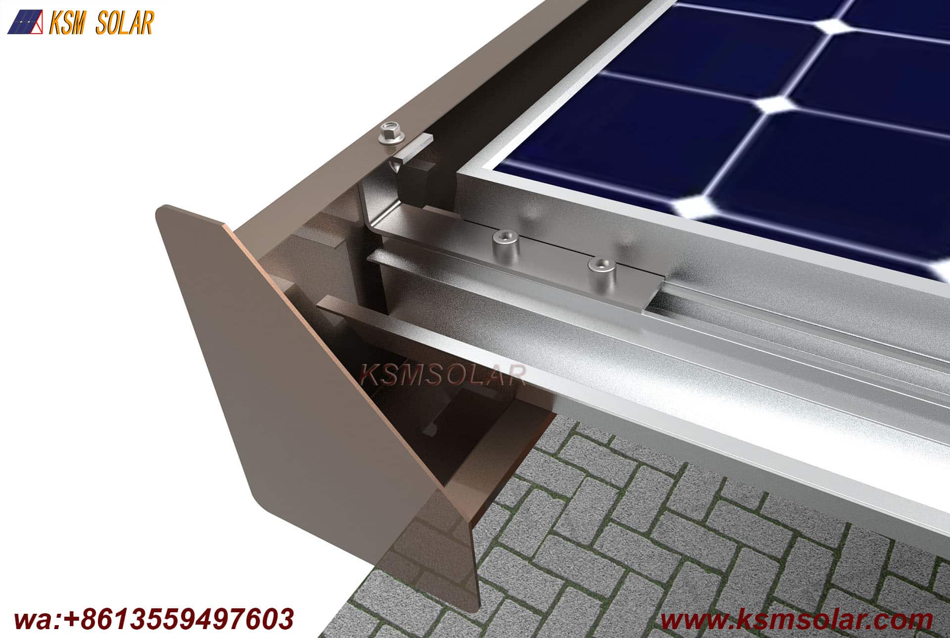 Waterproof Aluminum Alloy Photovoltaic Carport