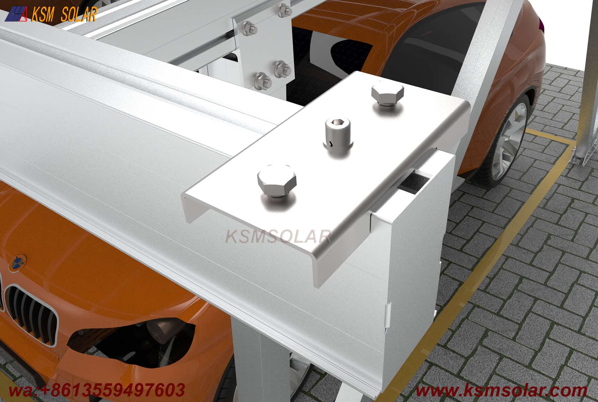 Waterproof Aluminum Alloy Photovoltaic Carport