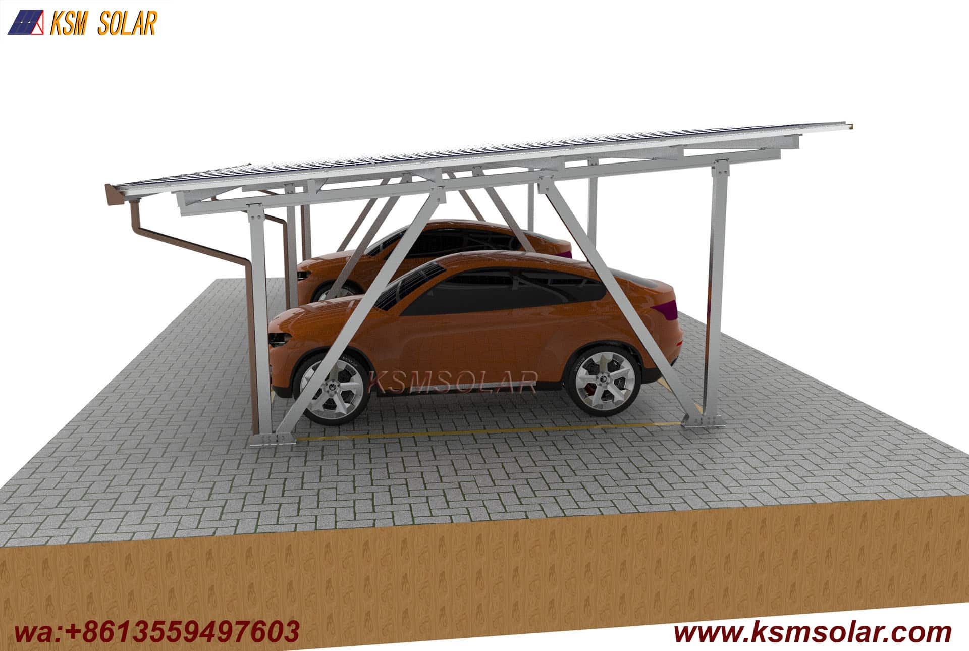 Waterproof Aluminum Alloy Photovoltaic Carport