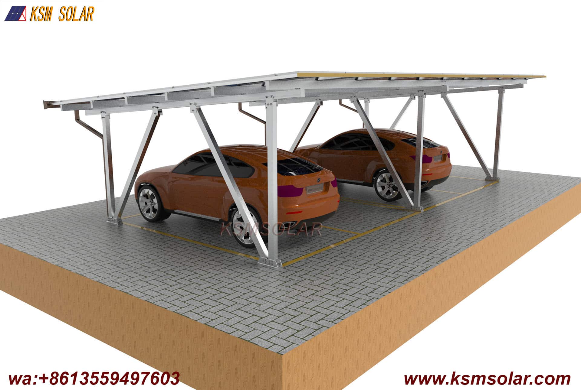 Waterproof Aluminum Alloy Photovoltaic Carport