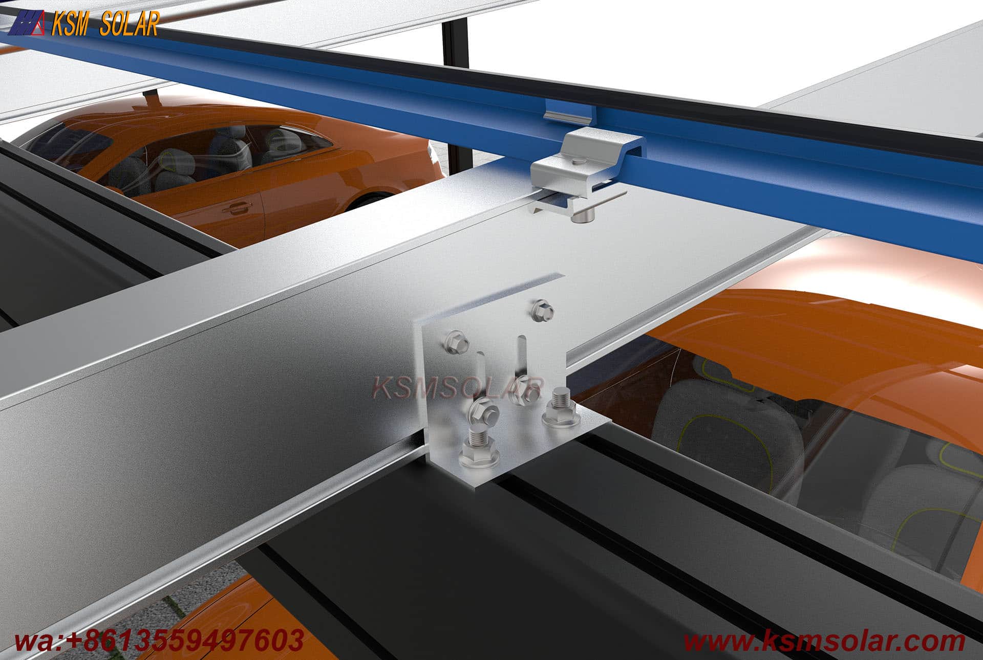 Aluminum Waterproof PVCarport with Decorative Cladding