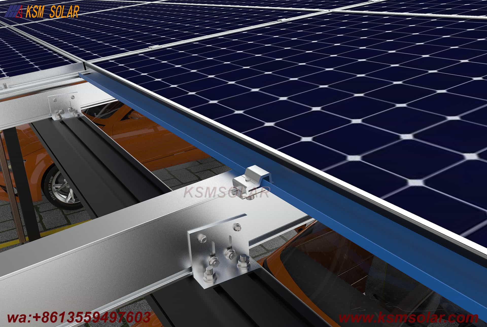 Aluminum Waterproof PVCarport with Decorative Cladding