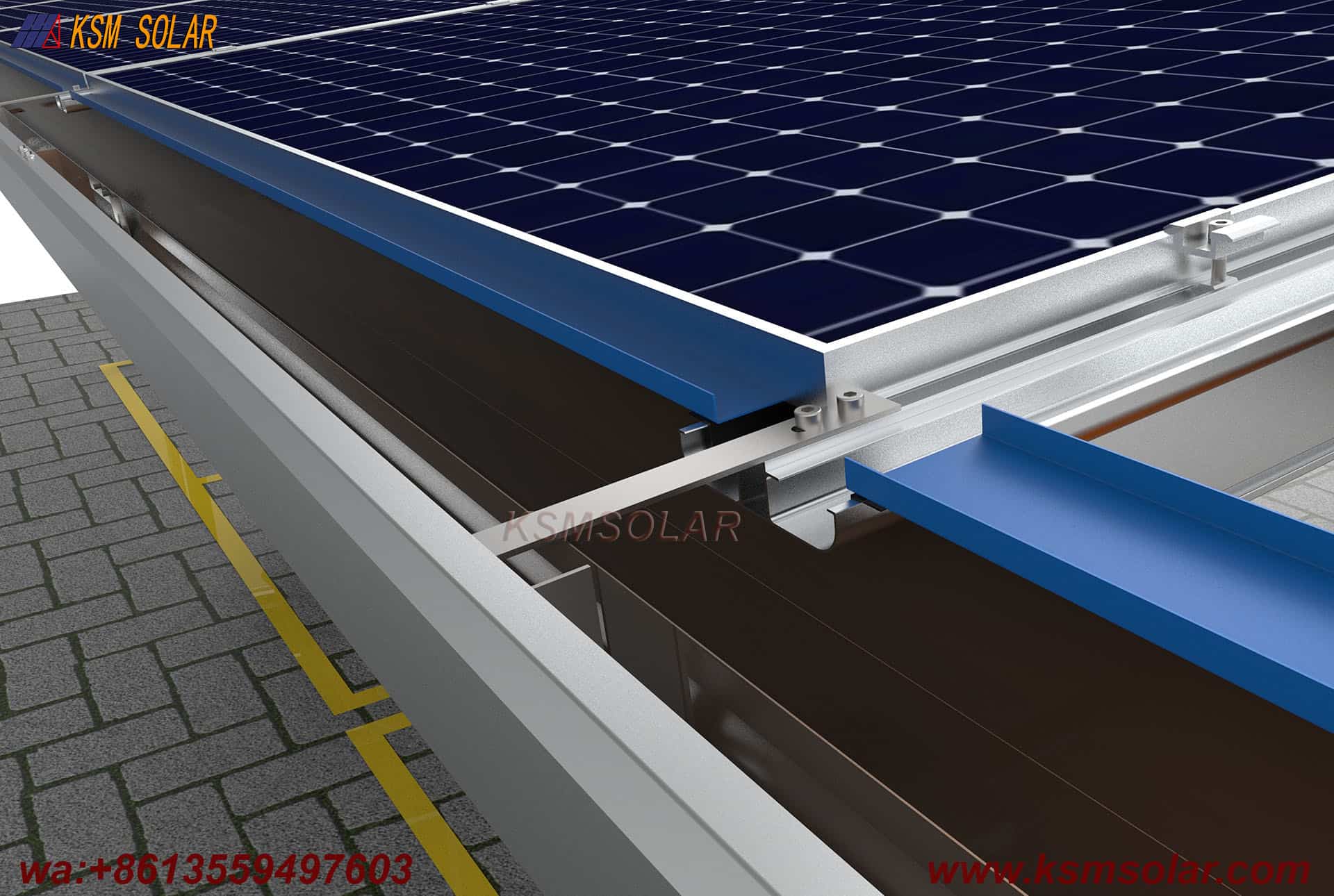 Aluminum Waterproof PVCarport with Decorative Cladding