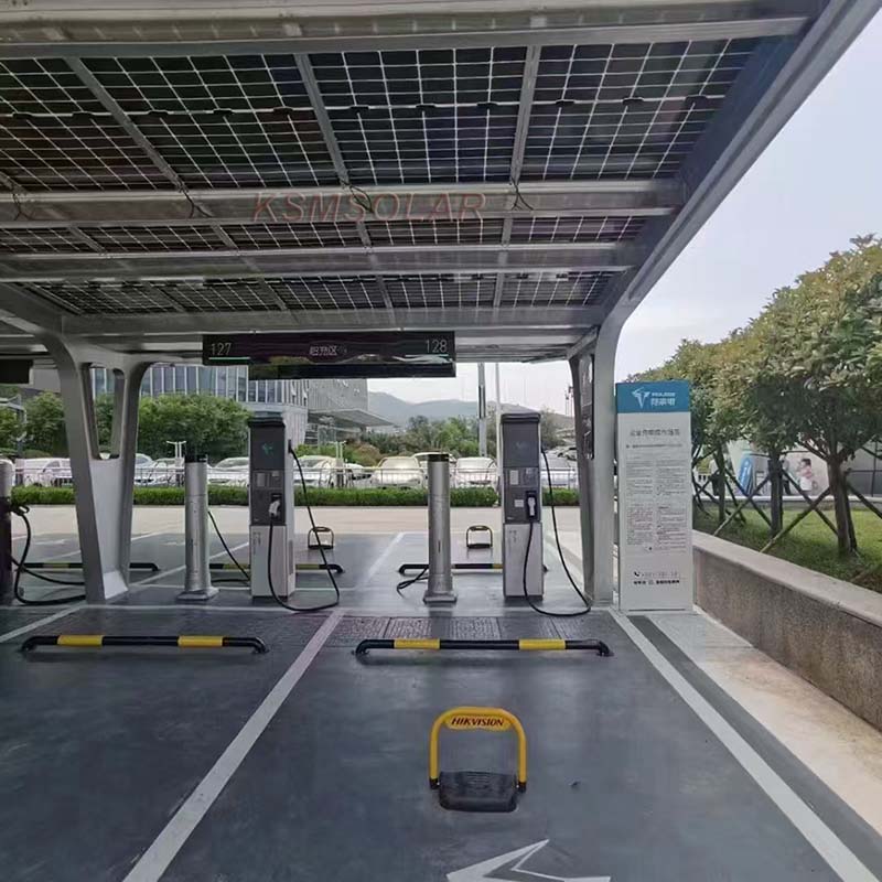 650kW Solar Carport with Storage and Charging System