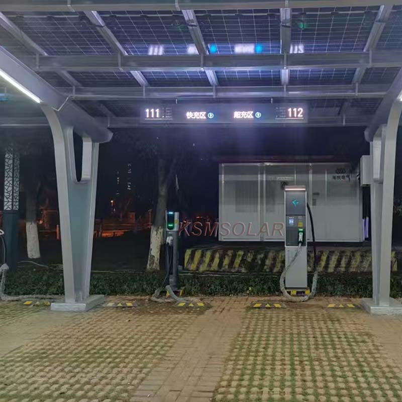 650kW Solar Carport with Storage and Charging System