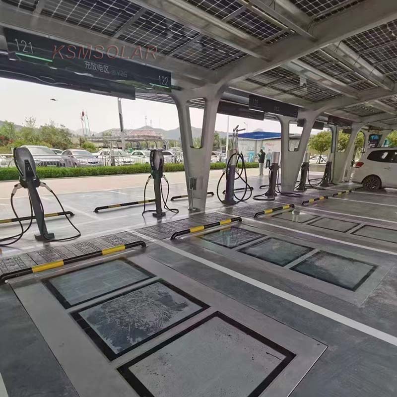 650kW Solar Carport with Storage and Charging System