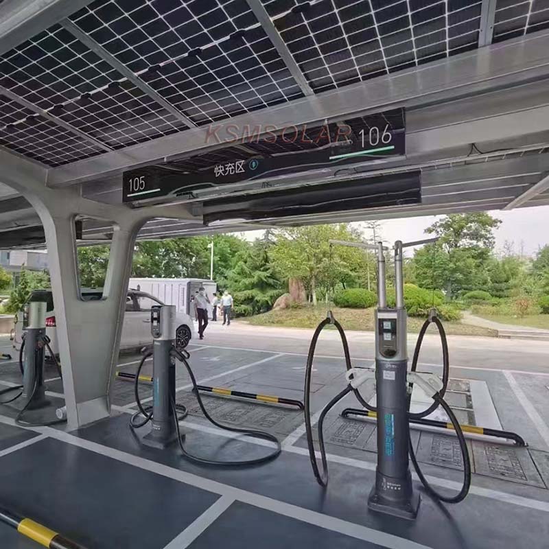 650kW Solar Carport with Storage and Charging System