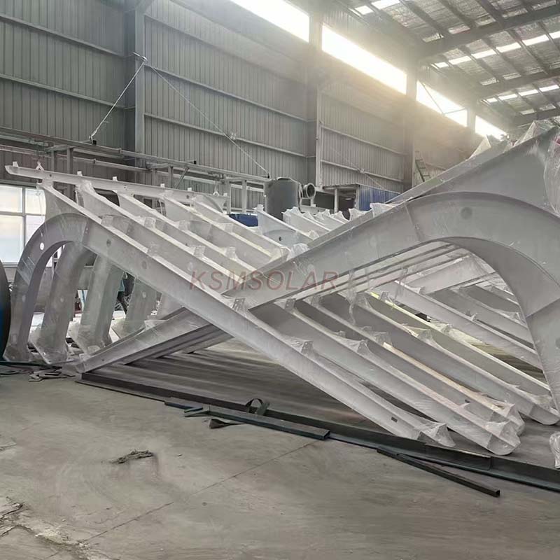 518.4KW Carbon Steel PV Carport In Guangdong