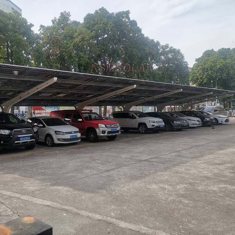 64.8kW Waterproof Solar Carport In Fujian