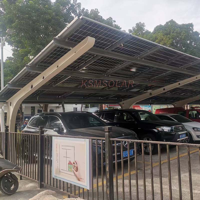 64.8kW Waterproof Solar Carport In Fujian