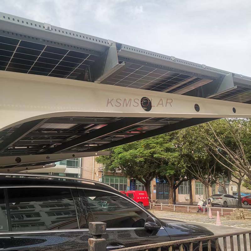 64.8kW Waterproof Solar Carport In Fujian