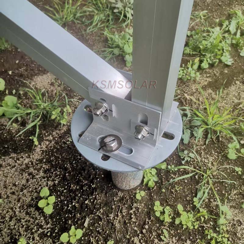 2MW Solar Mount System on Sloped Terrain 