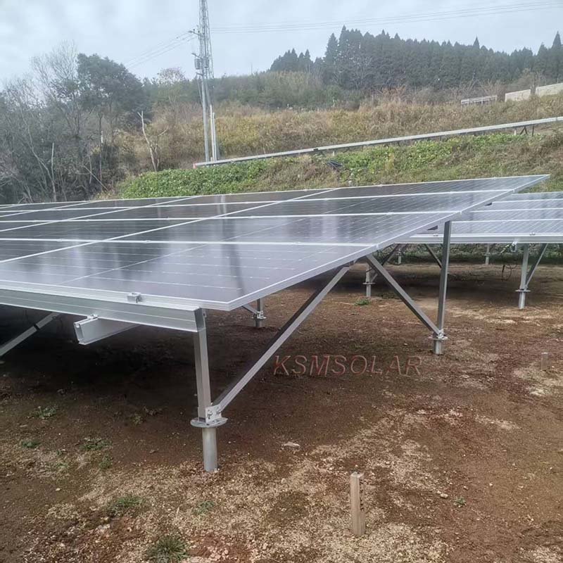 3.6MW Aluminum Solar Mounting System in Japan